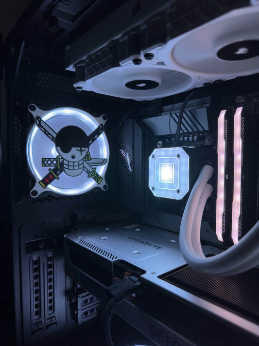 Zoro Jolly Roger PC Fan Grille