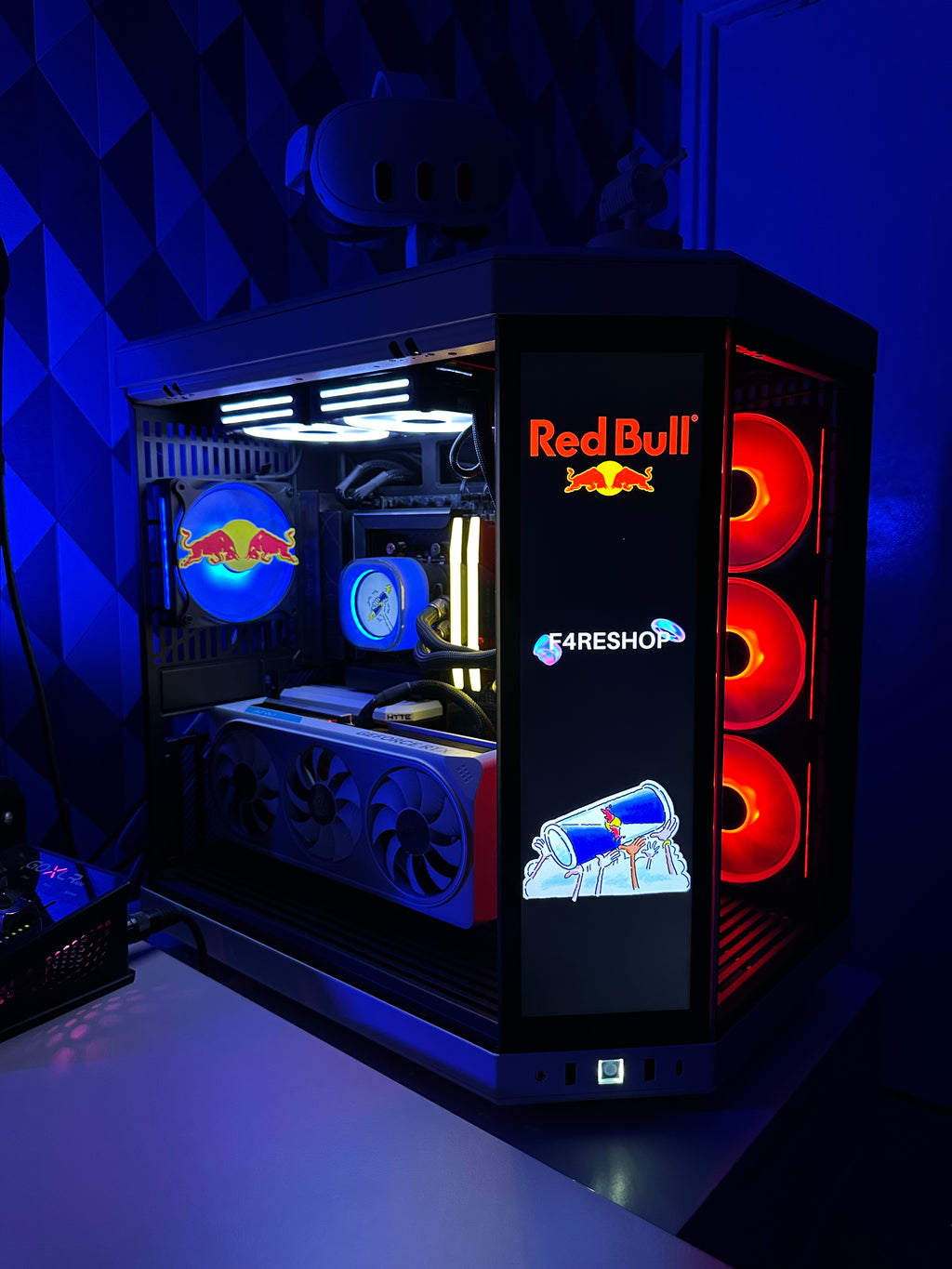RedBull grille de ventilteur