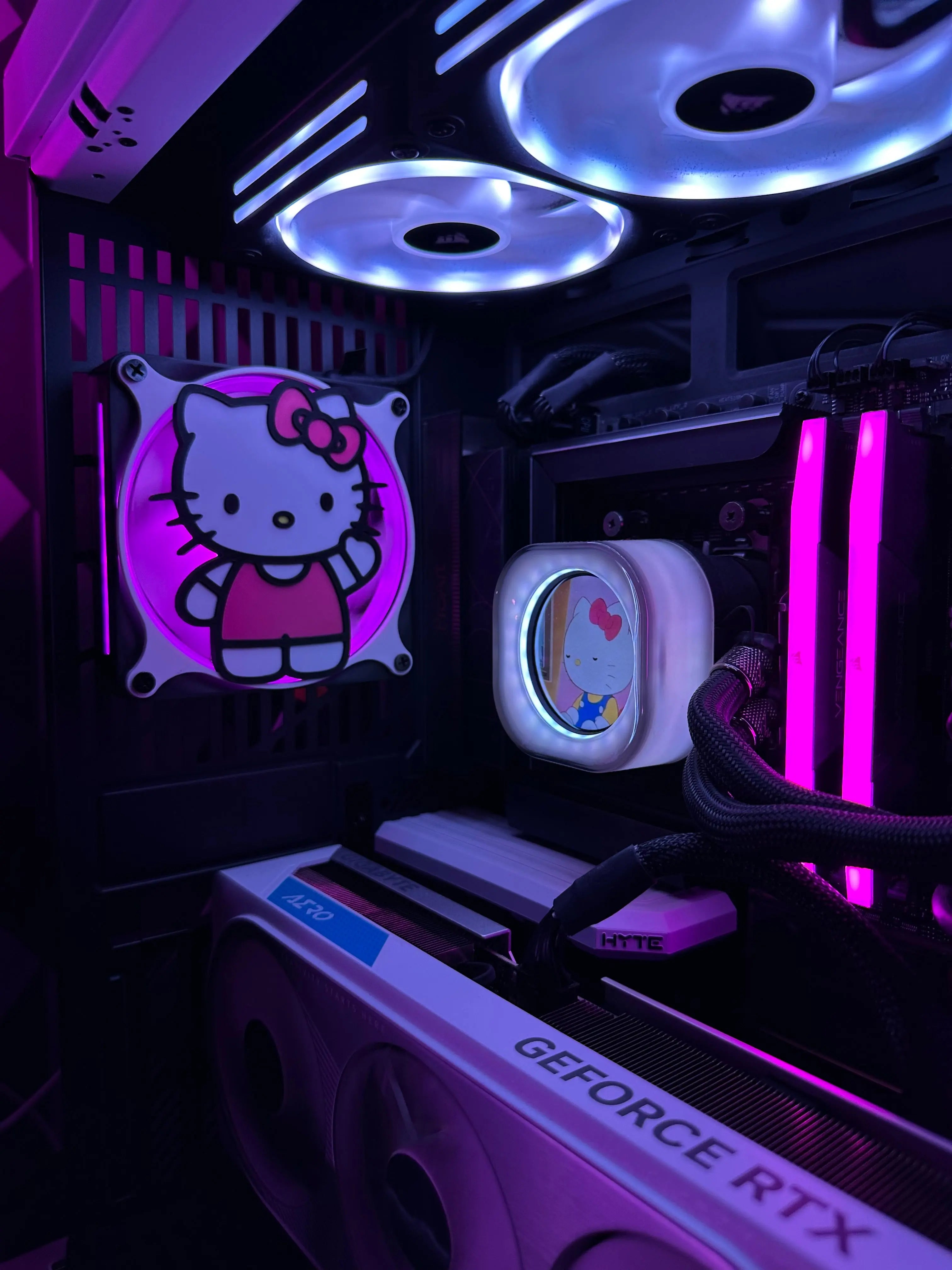 Hello Kitty - Grille Ventilateur 120mm | F4RESHOP Ma boutique