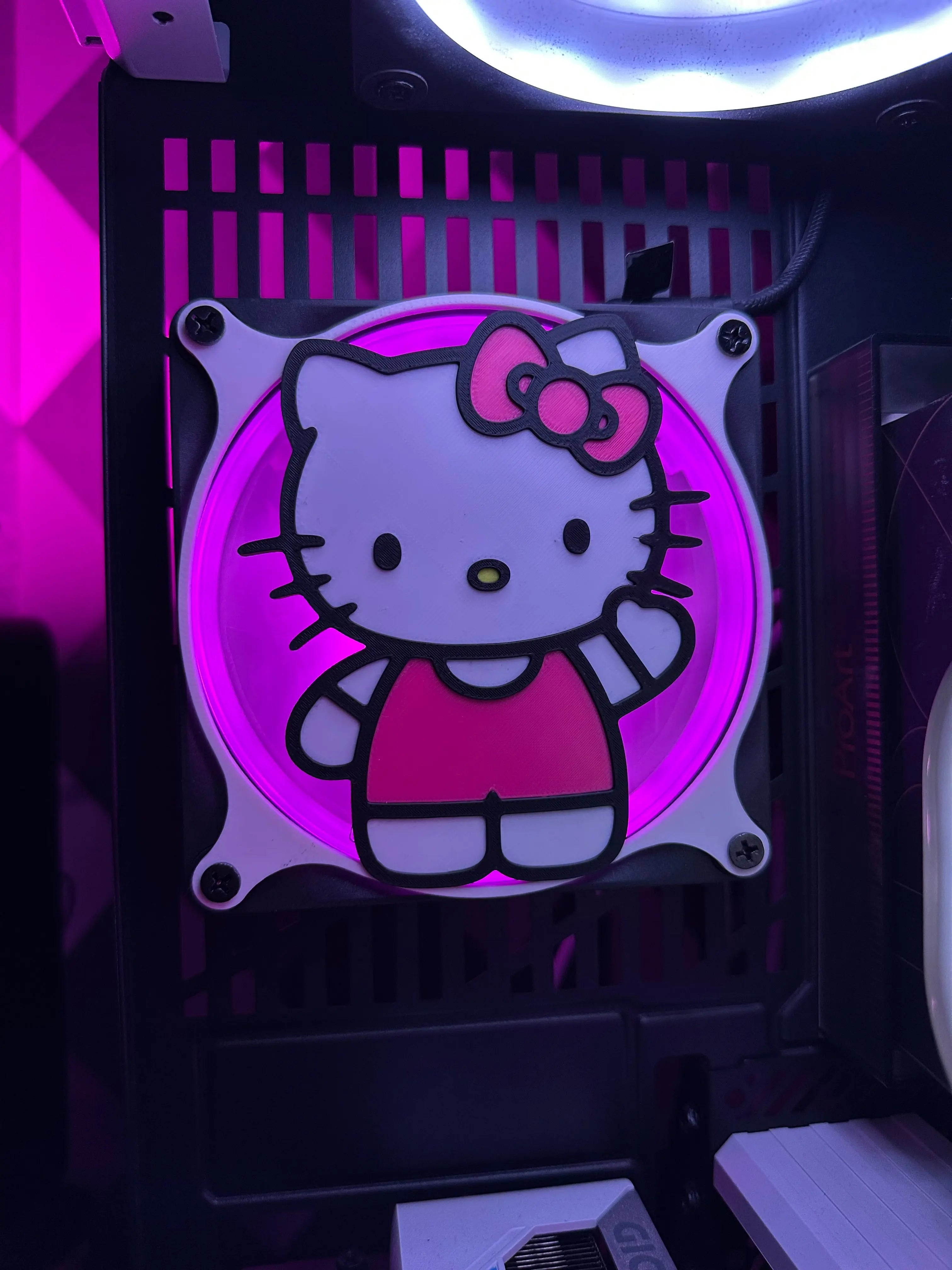 Hello Kitty - Grille Ventilateur 120mm | F4RESHOP Ma boutique