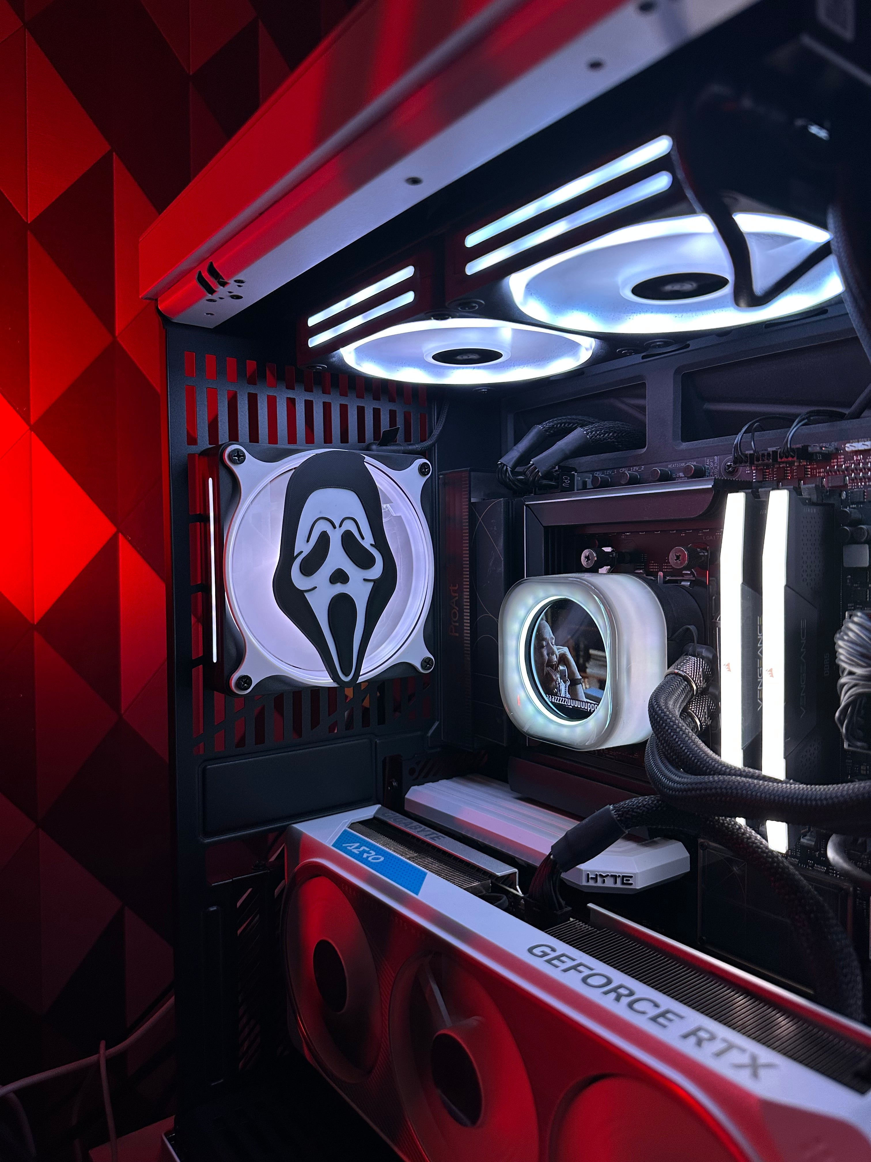 Ghostface Grille de Ventilateur