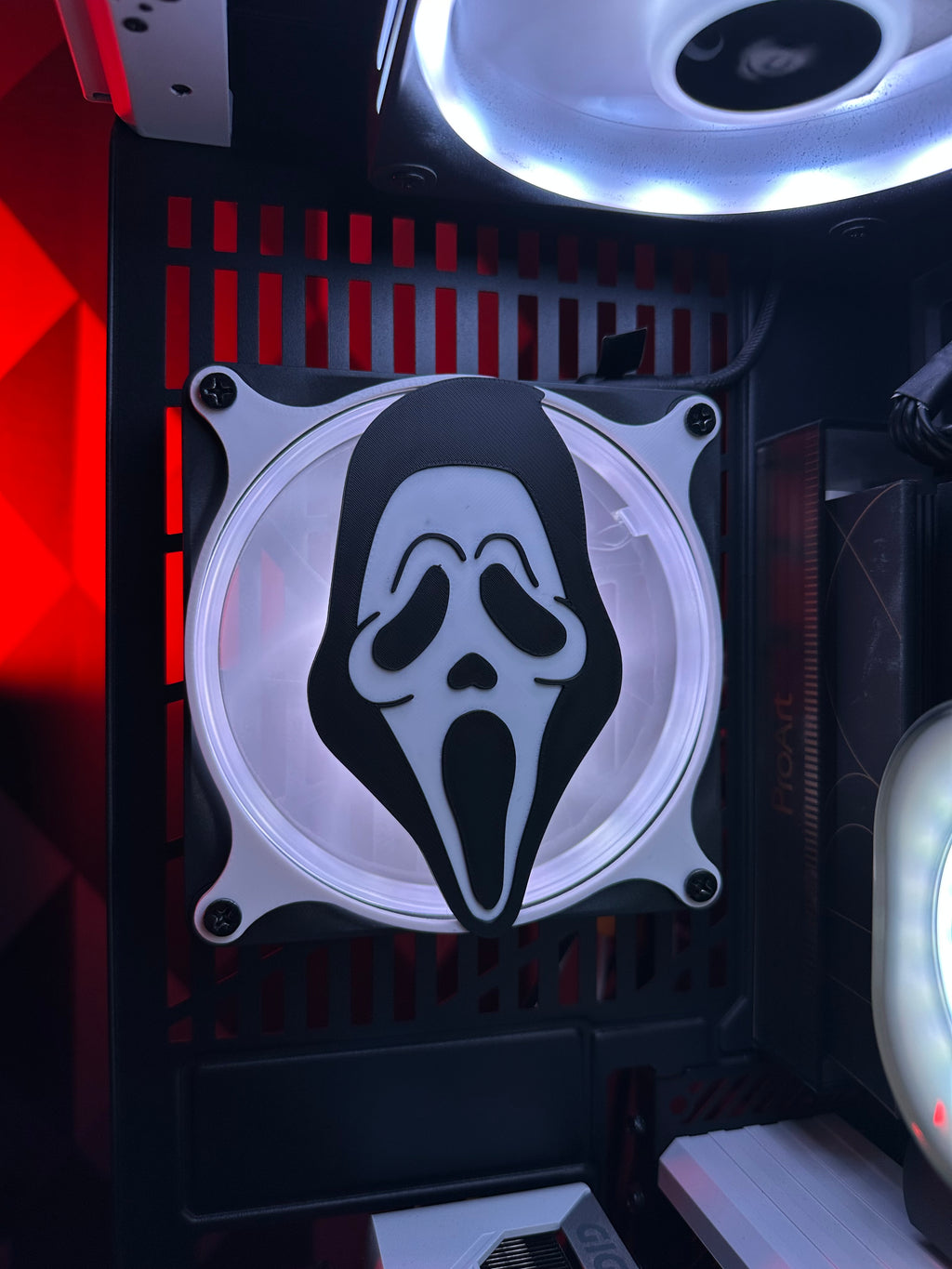 Ghostface Grille de Ventilateur