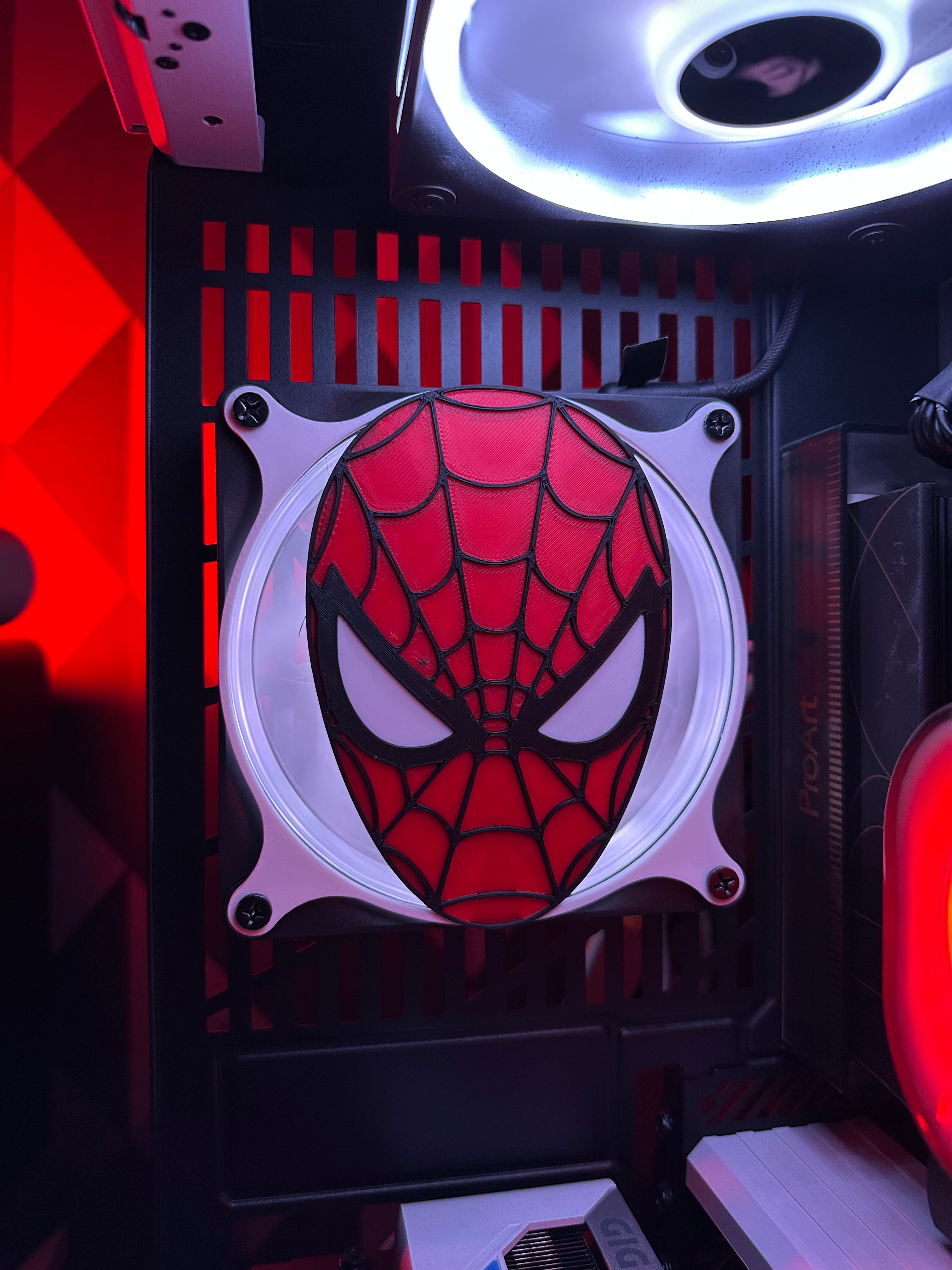 Spider Man Grille de Ventilateur